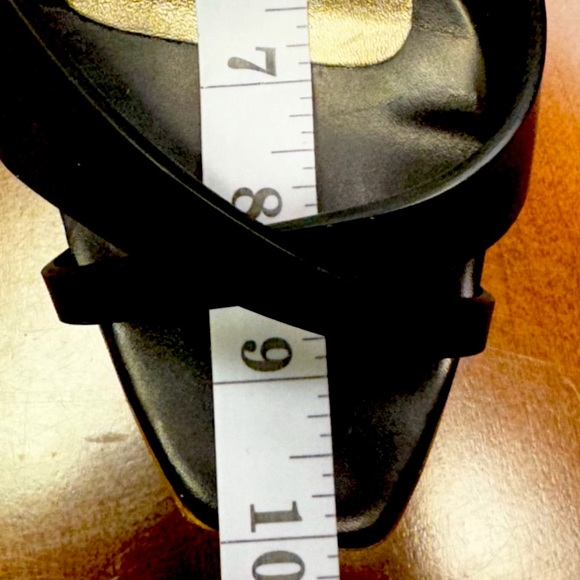 Sexy Gianmarco Lorenzi Cork Leather Stiletto Ankle Strap Platforms EU 39 - Picture 8 of 8